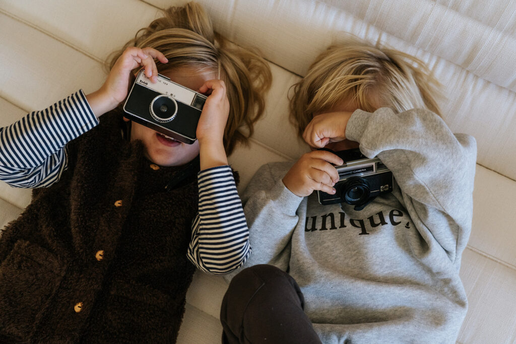 Oversized sweater unique grey/brown