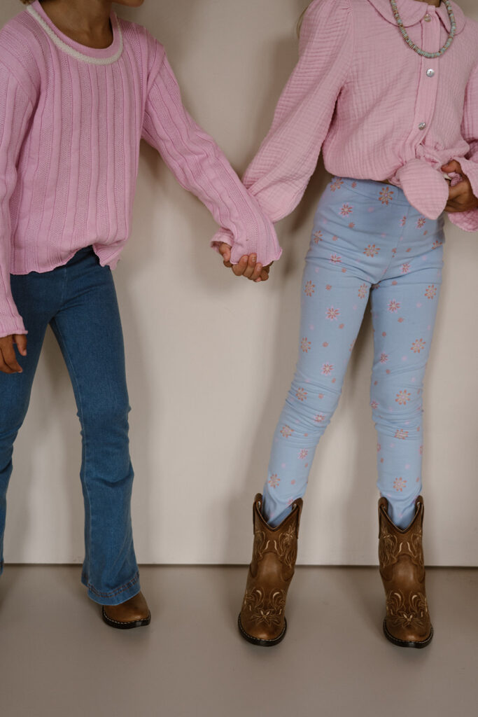 Faye blouse pink mousseline