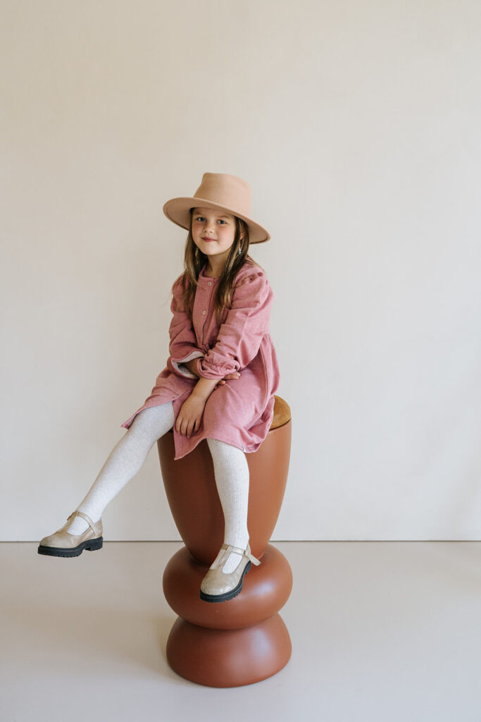 Be dressy rot-violett mit Glitzer