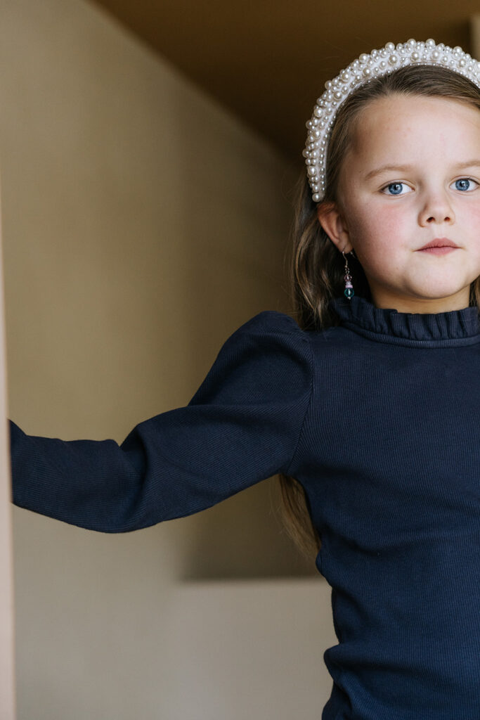 Loulou-Top in Graphit