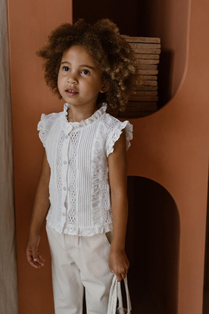 Kaat lace blouse white NOOS