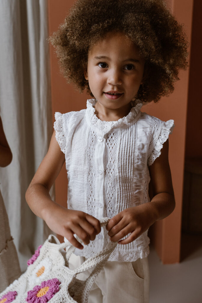 Kaat lace blouse white NOOS