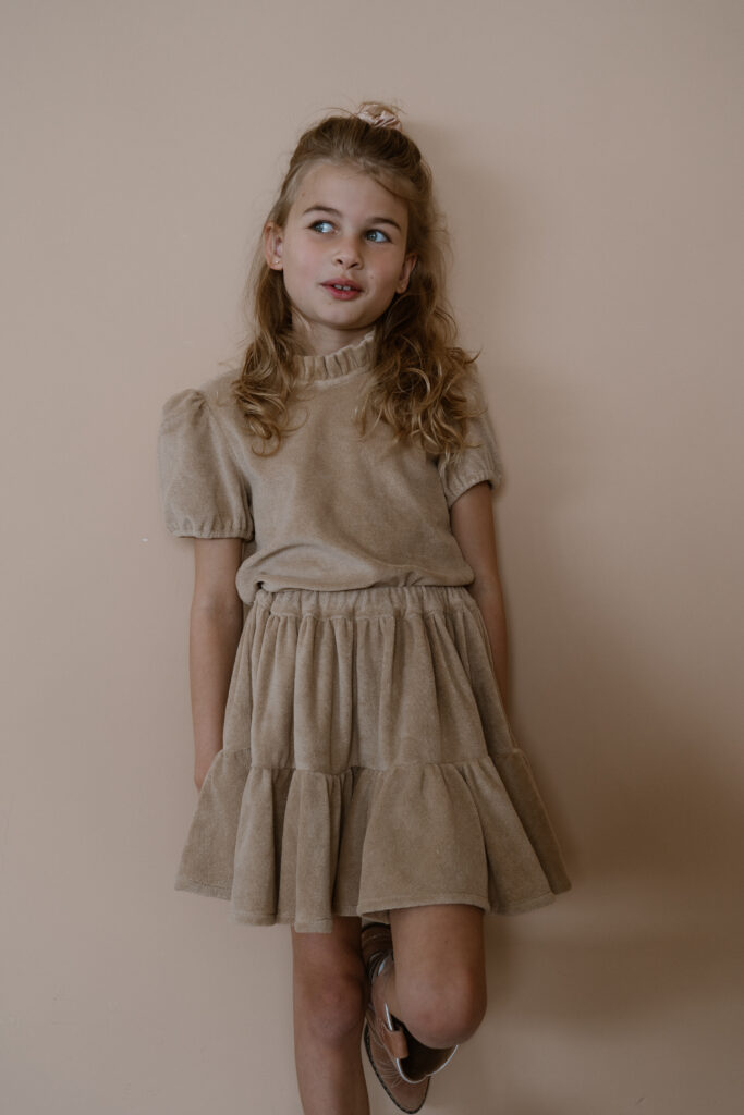 Faith skirt bath terry brown