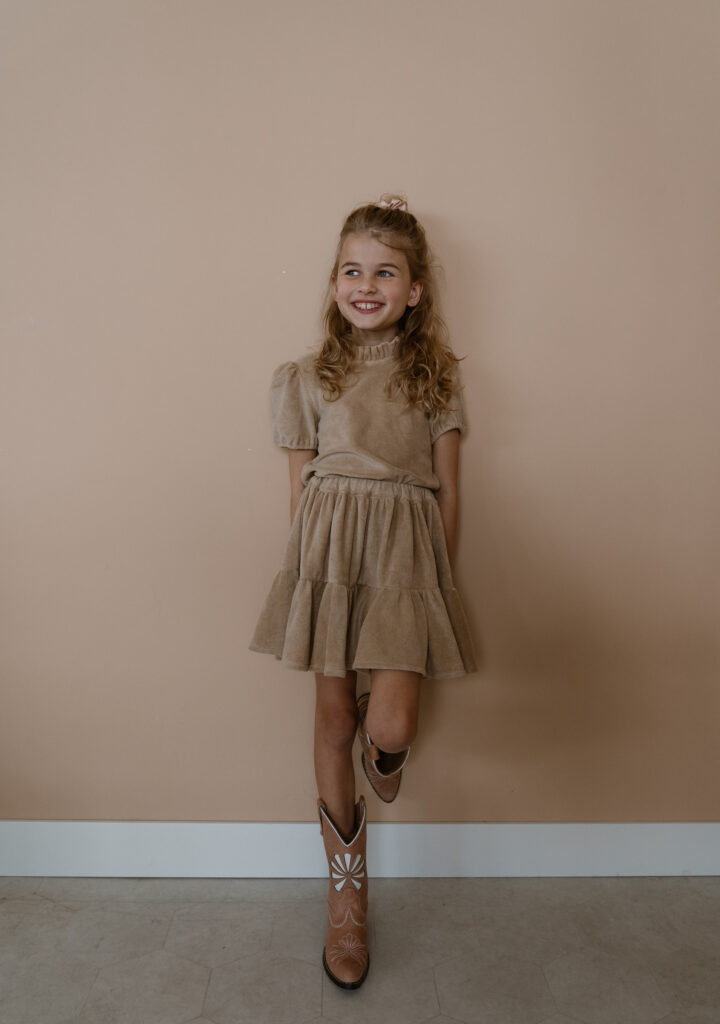 Faith skirt bath terry brown