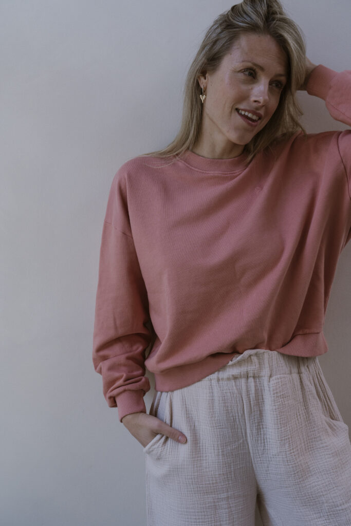 Navy's sweater rose dawn - Woman