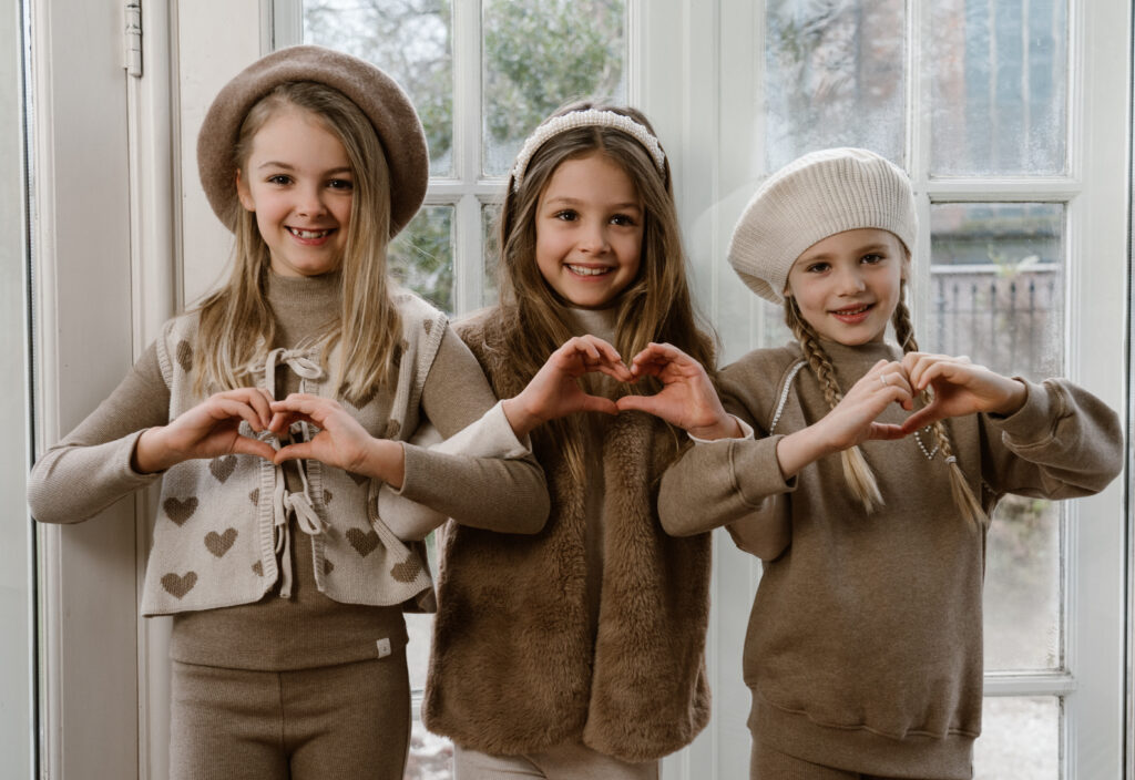 Mikki gillet fluffy brown