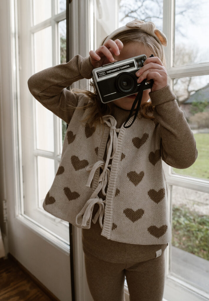 Mees top brown melange