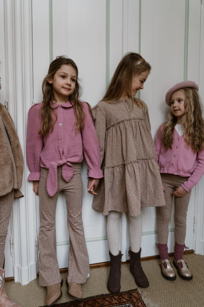 Faye blouse lilas mousseline