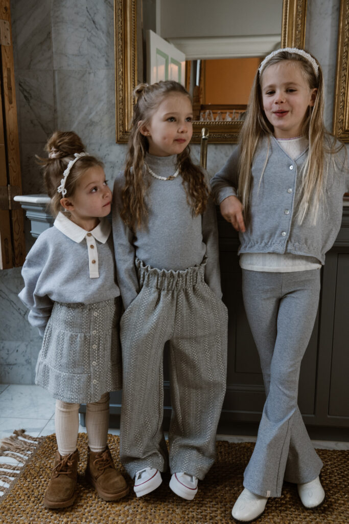 Mees top grey melange