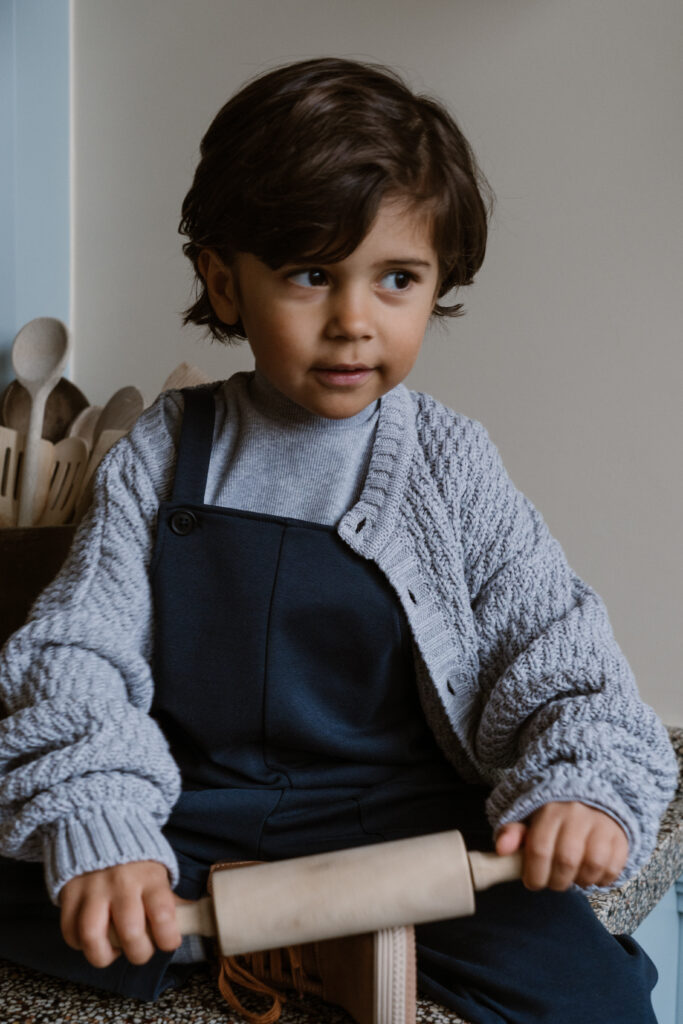 Lux knit sweater grey