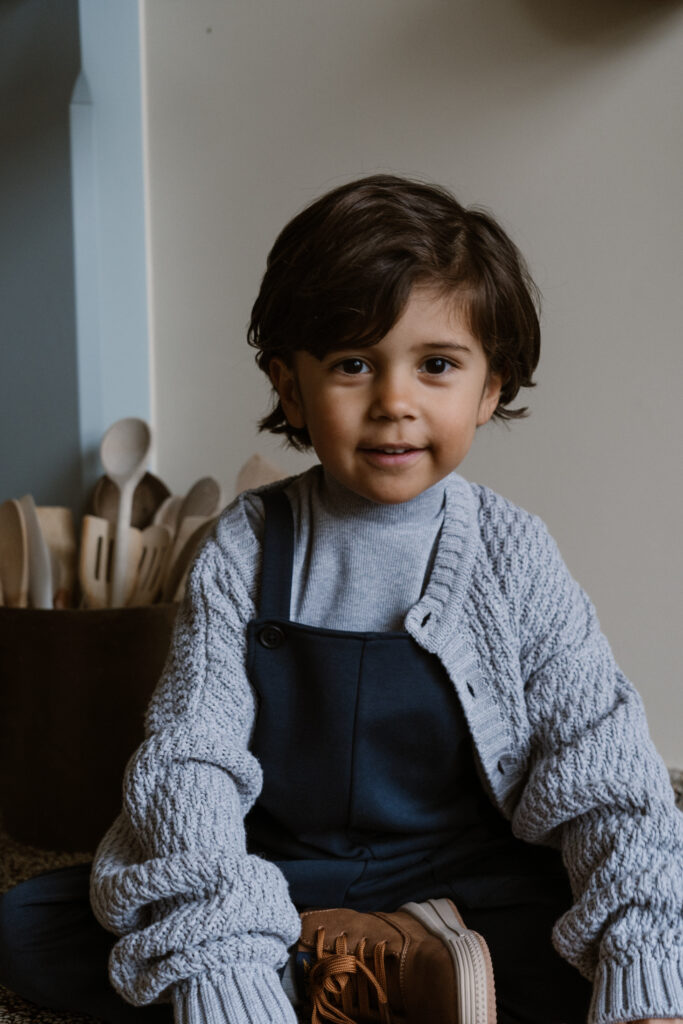 Lux knit sweater grey