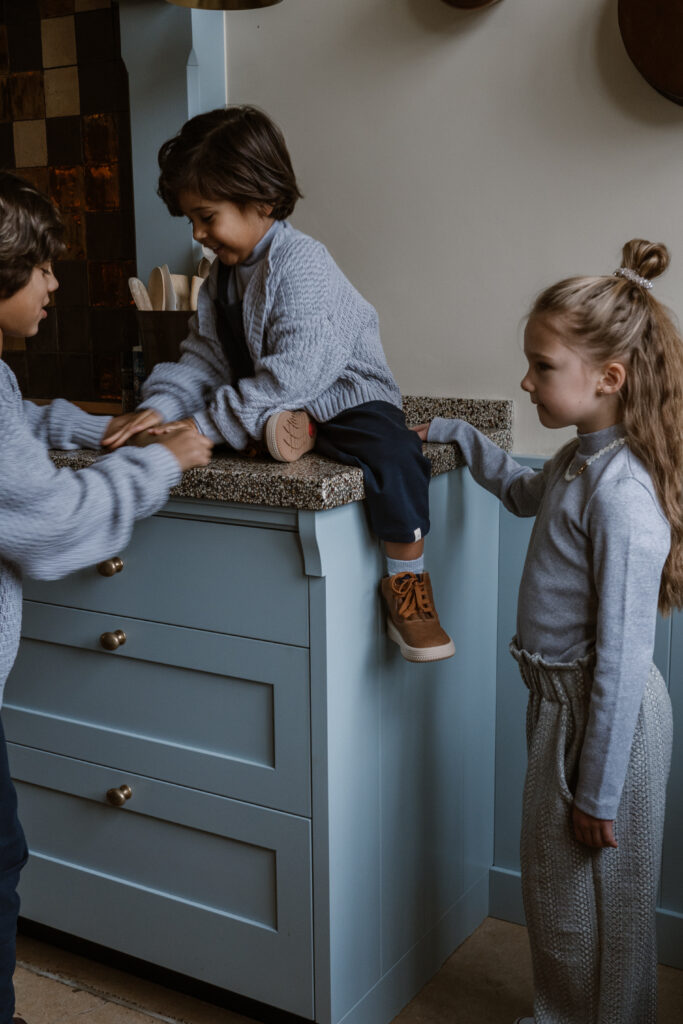 Mees top grey melange