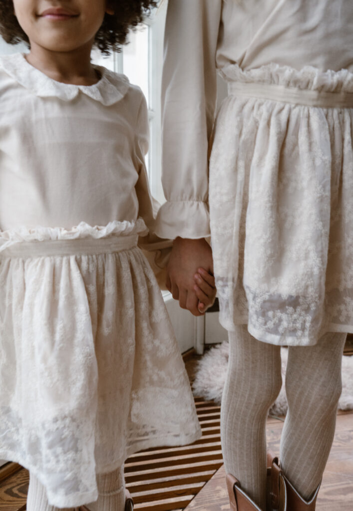 Lily Skirt Flower Broderie