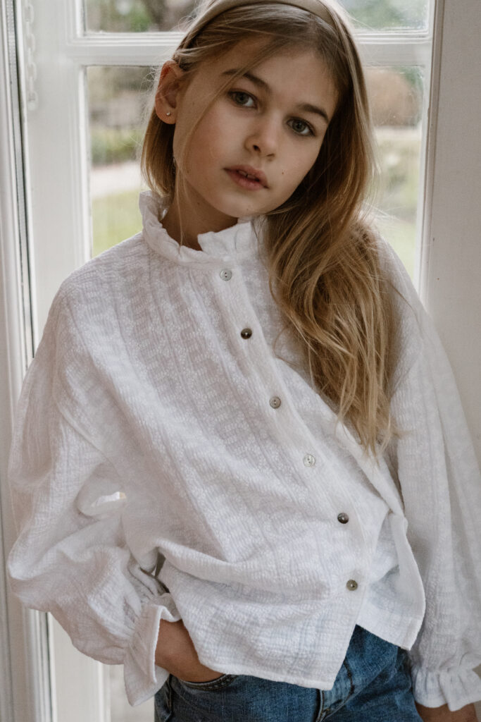Tilda Blouse White Broderie