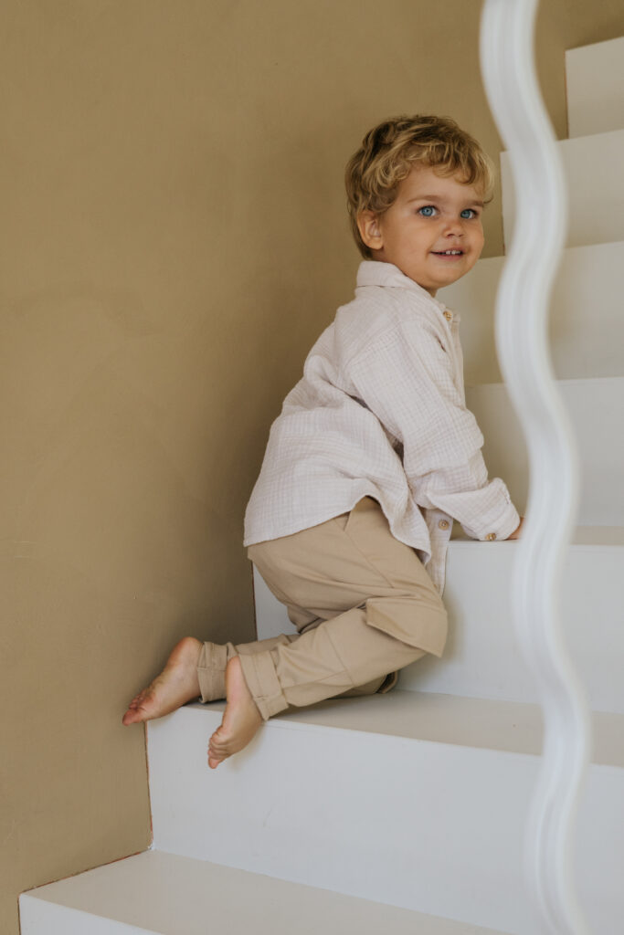 Chino mit Taschen, beige