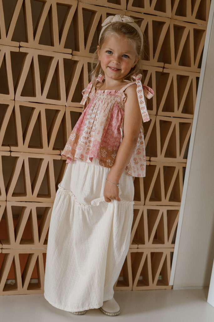 Bloom Maxi skirt creme