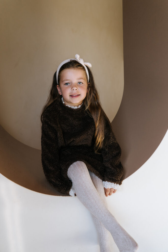 Noe skirt teddy brown