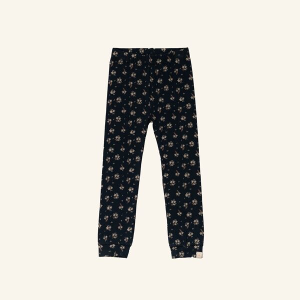 Legging navy winter flower