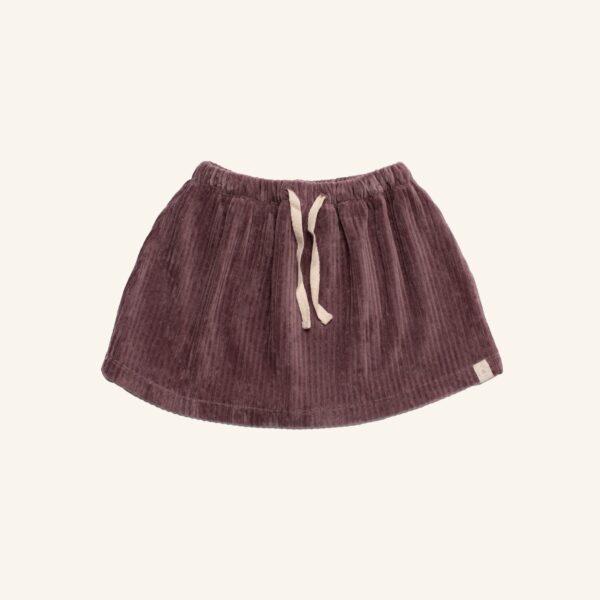 Noe skirt mauve rib