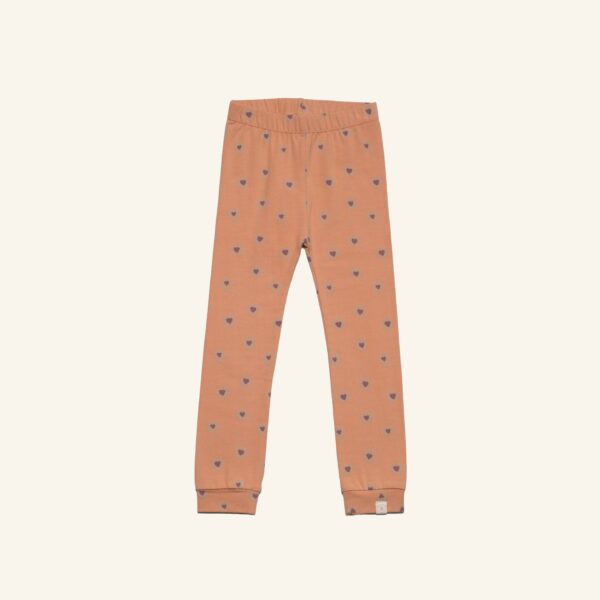 Legging mauve hearts