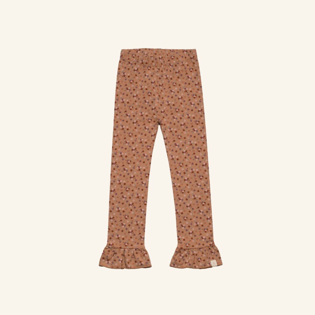 Ruffle legging flower bomb