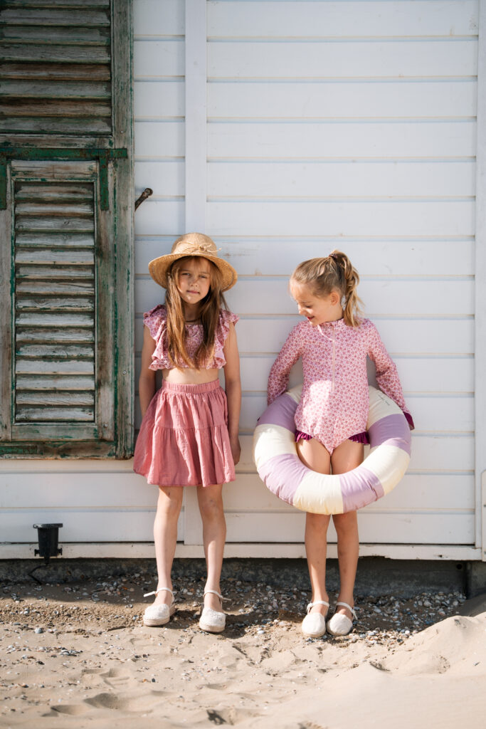 Belle skirt dusty rose
