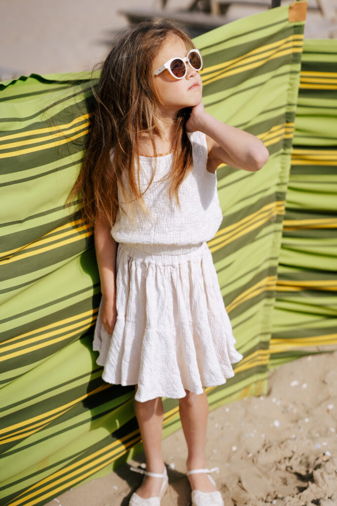 Faith skirt broderie