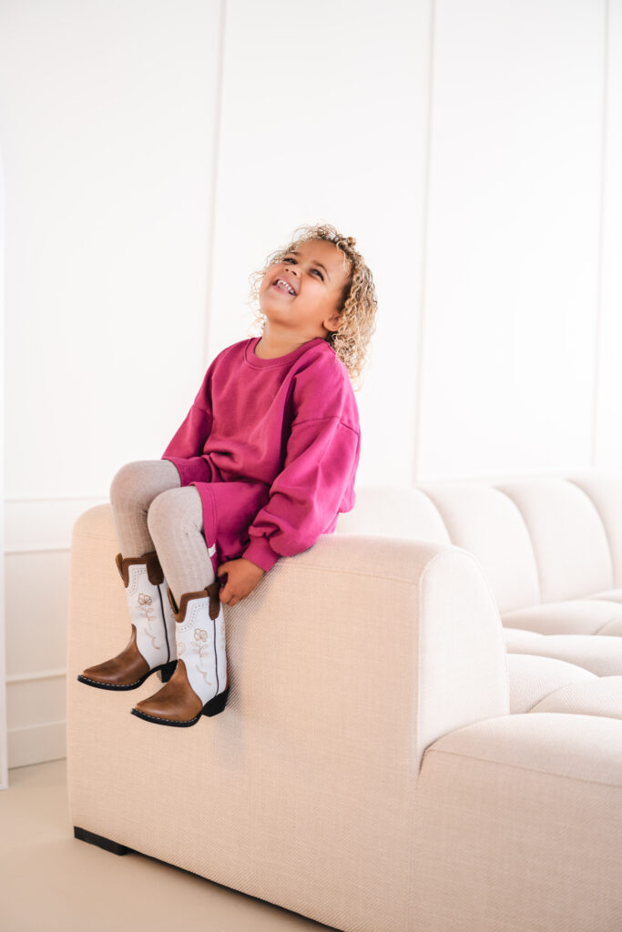 Sweaterdress berry jersey