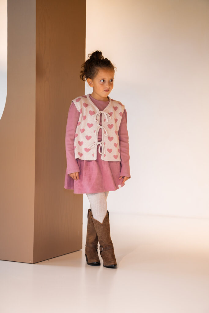 Noe skirt lilas mousseline
