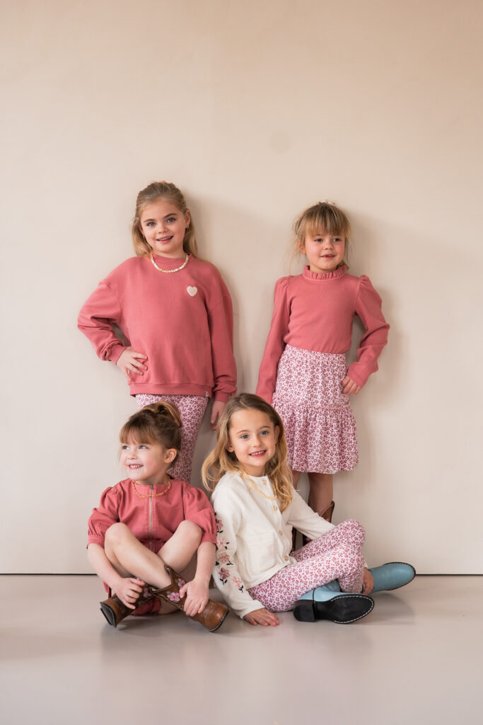 Legging leopard flower pink