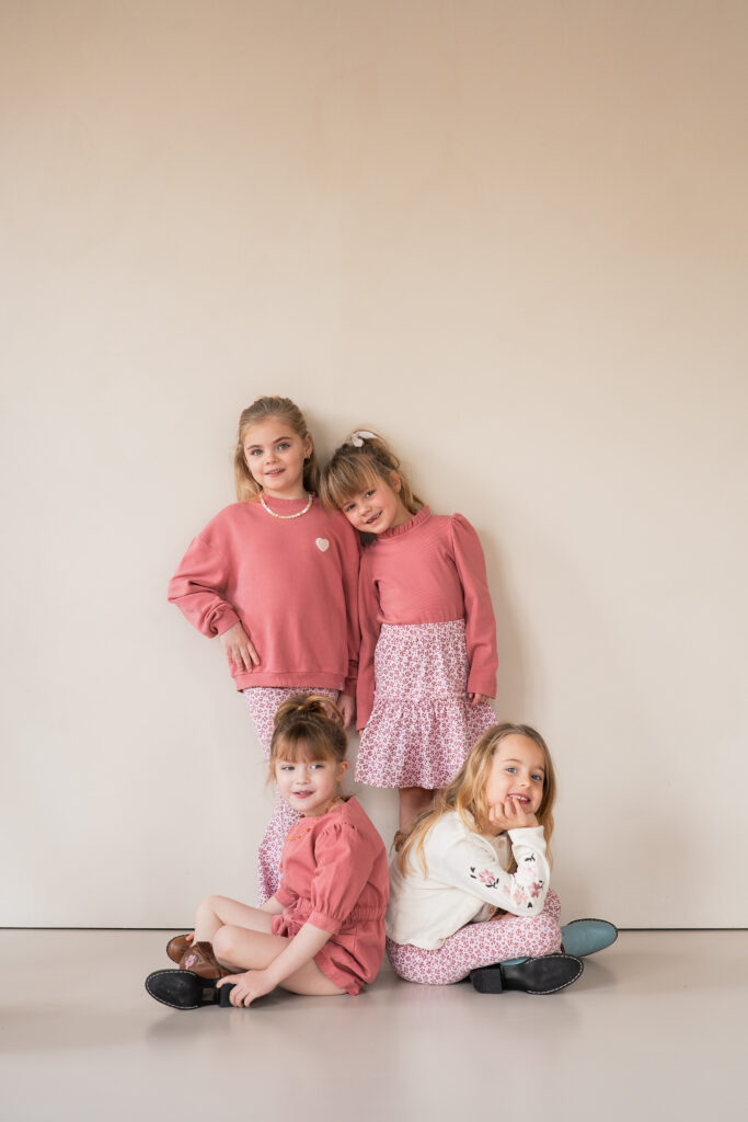 Bo skirt leopard flower pink