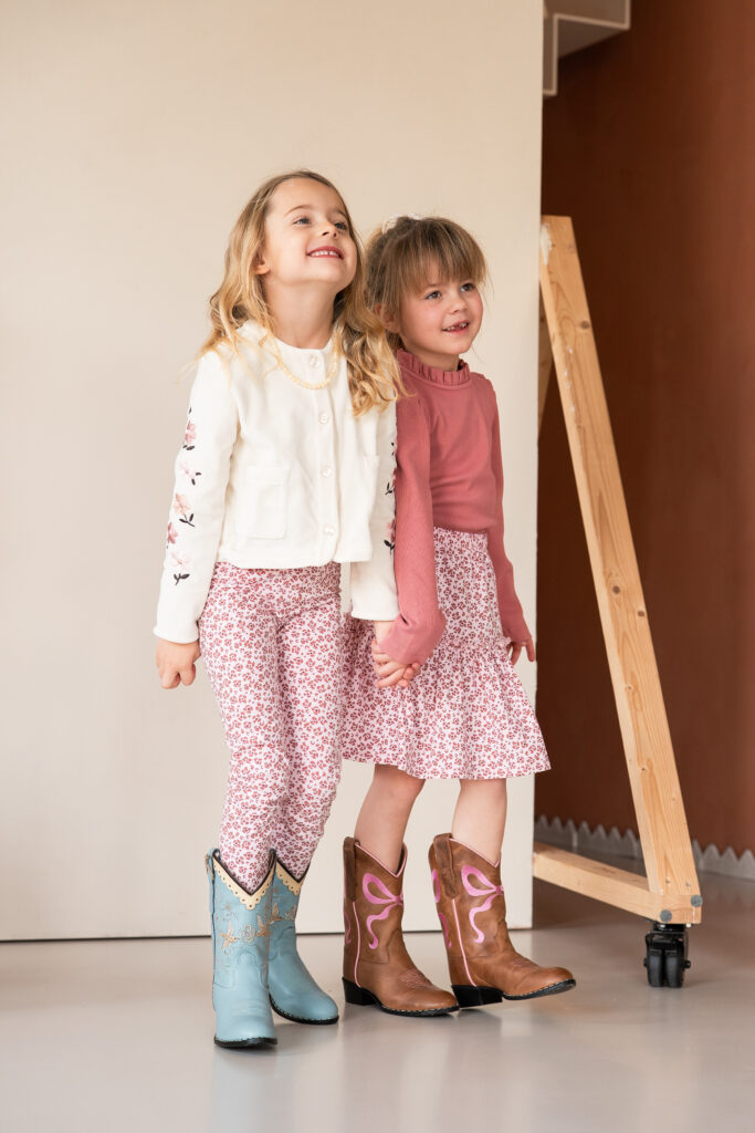 Legging leopard flower pink