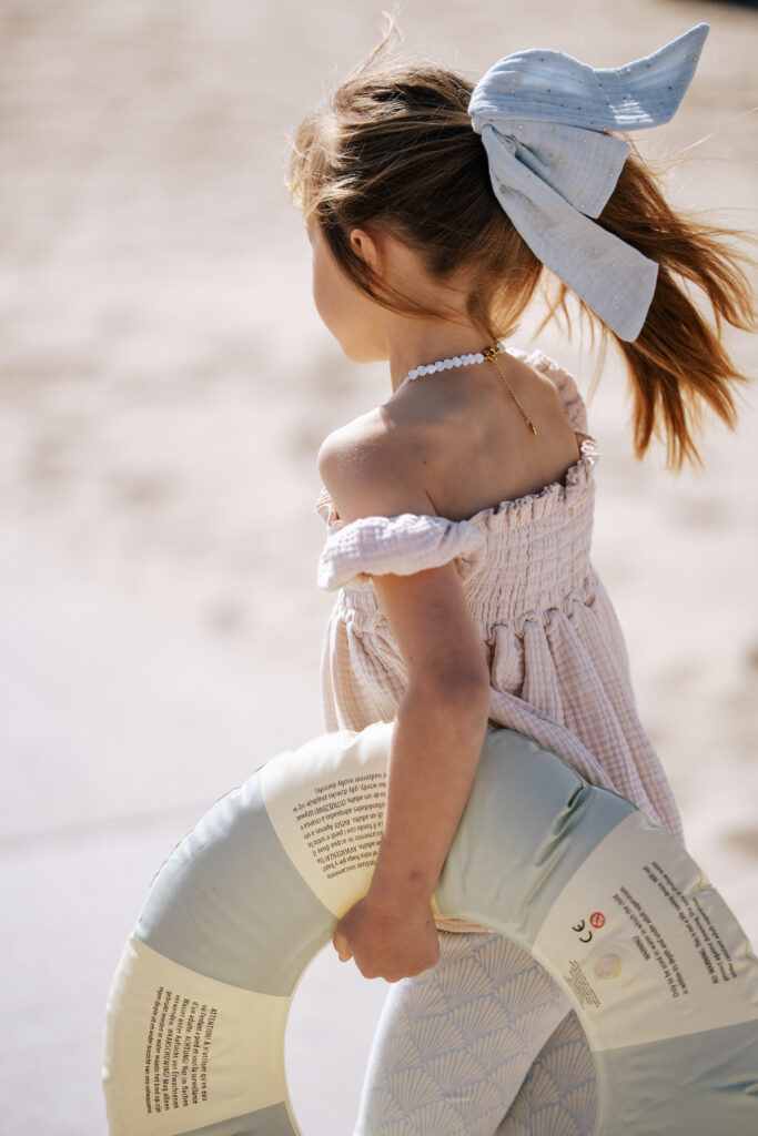 Emma top almond mousseline