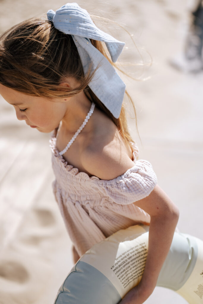 Emma top almond mousseline