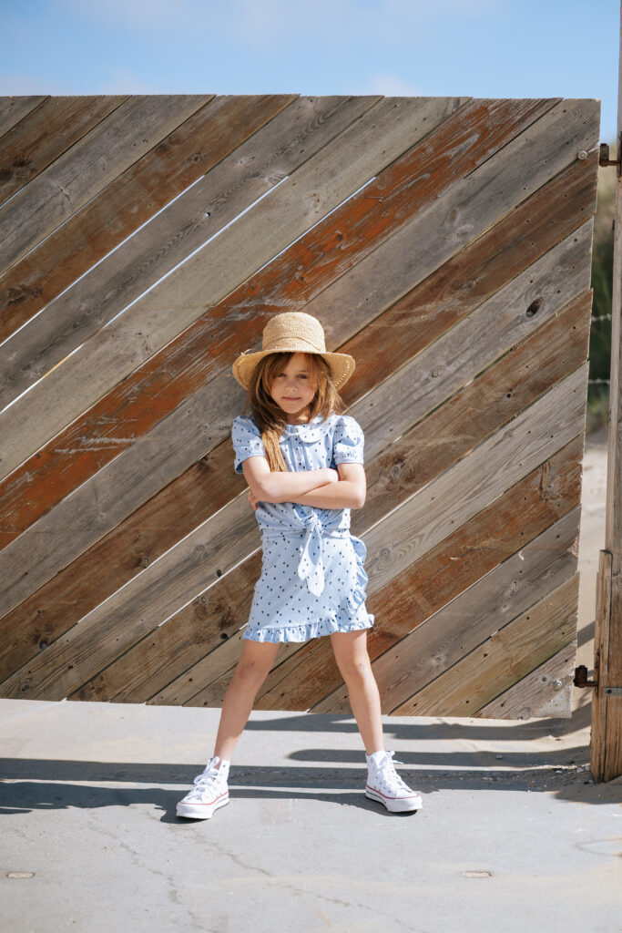 Faye blouse light blue hearts