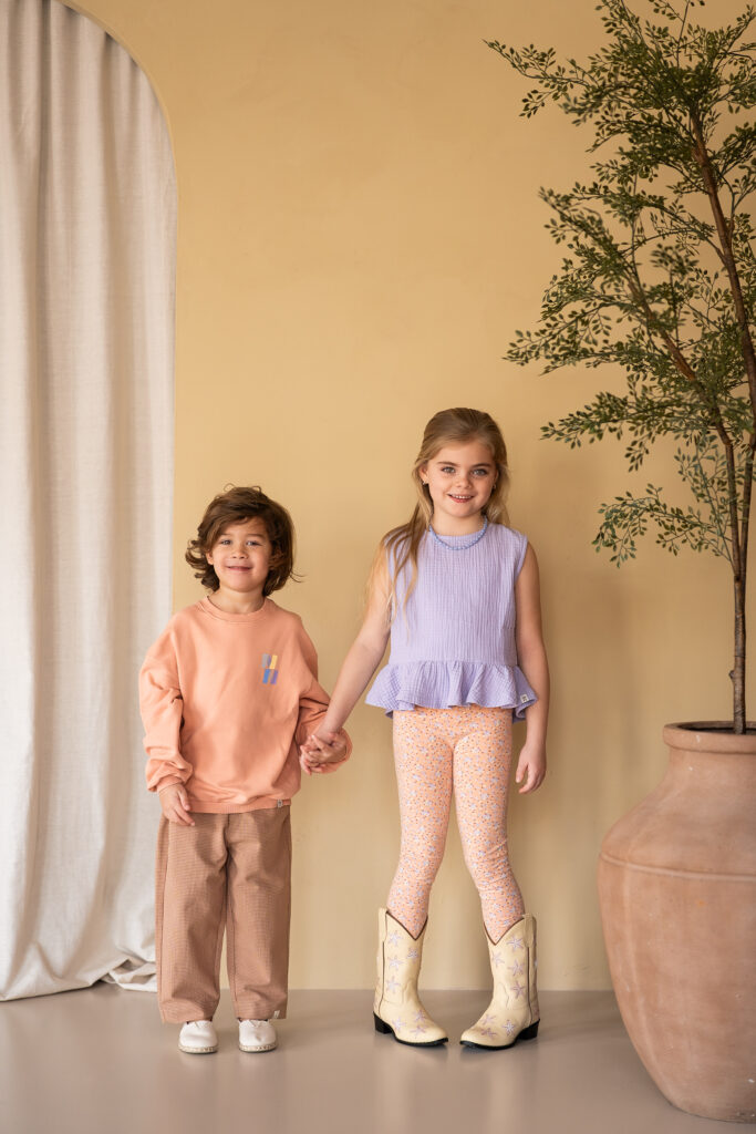 Oversized sweater peach NN