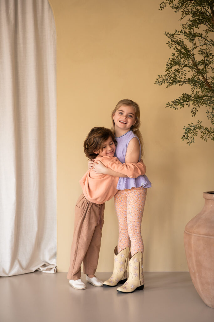 Oversized sweater peach NN