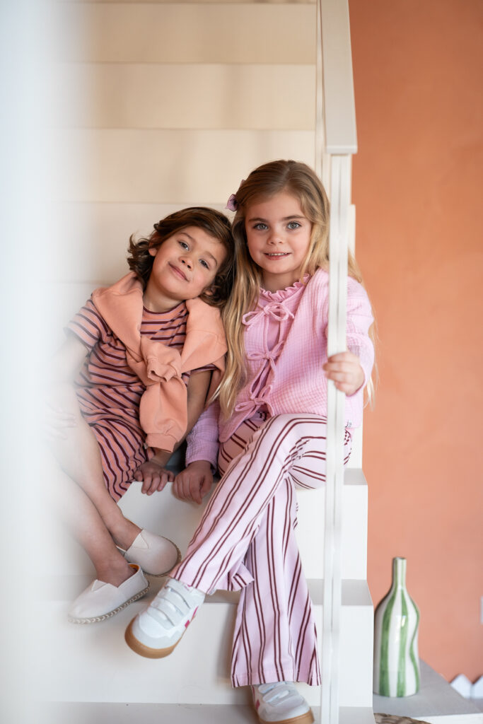 Mikki jacket bow pink mousseline