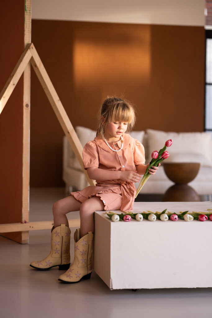 Faye blouse pink sand