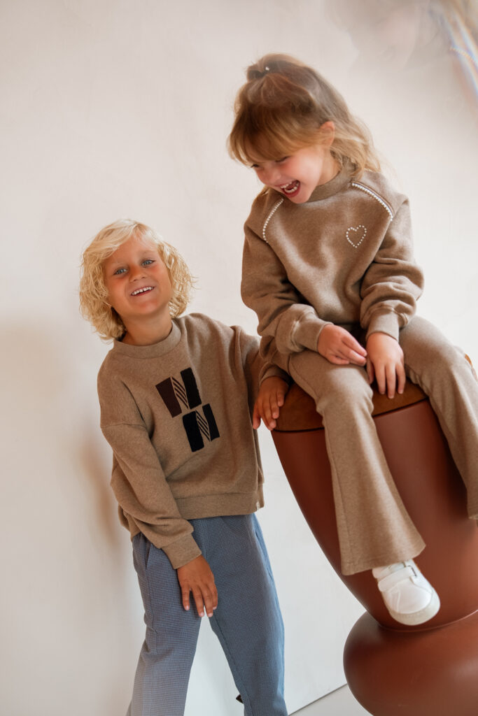 Charlie sweater brown melange