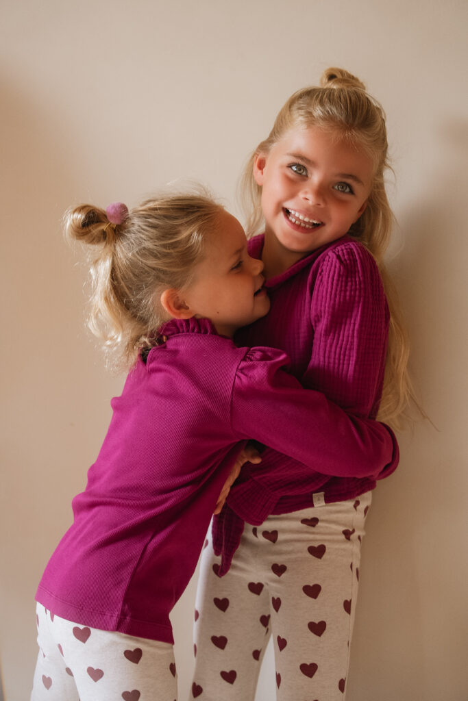 Faye blouse berry mousseline