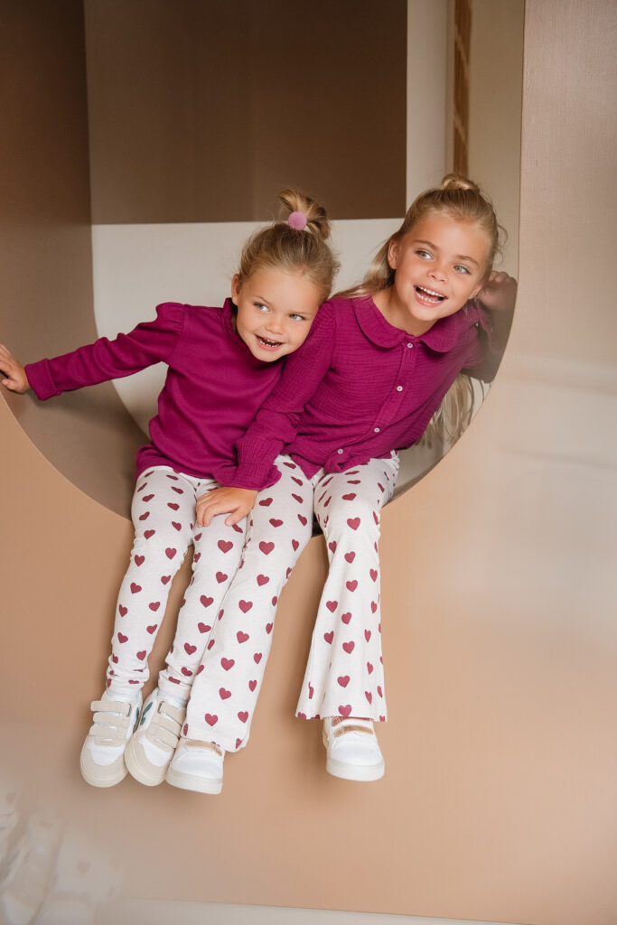 Faye blouse berry mousseline