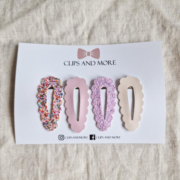 Clips & More glitter 5cm