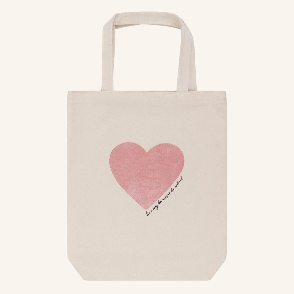 Navy Natural cotton bag