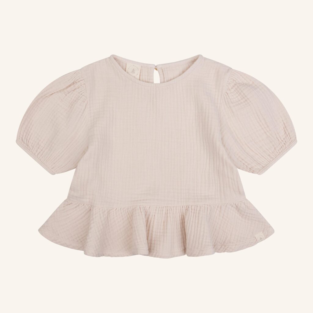Rose blouse creme