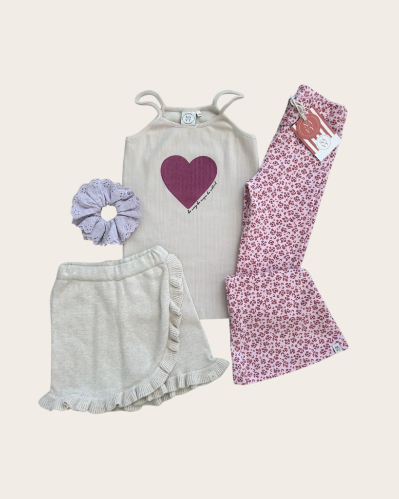 Aimee Top heart (Berry Heart)