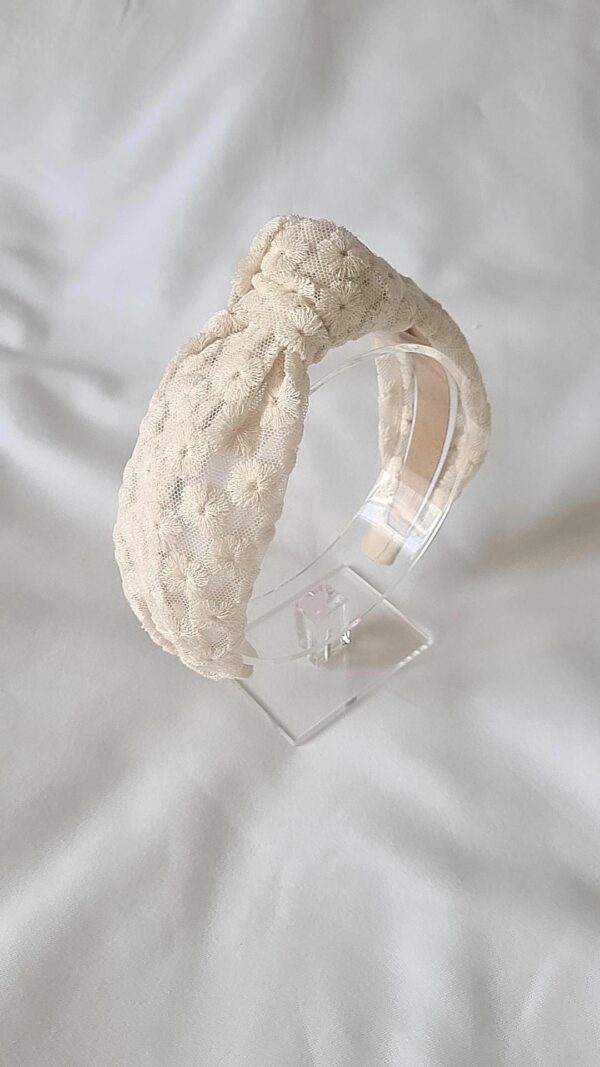 Haarband lilly broderie